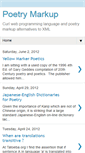 Mobile Screenshot of poetry-markup.blogspot.com