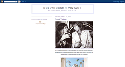 Desktop Screenshot of dollyrockervintage.blogspot.com