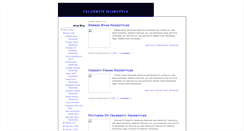 Desktop Screenshot of celebrityhairstyle102.blogspot.com