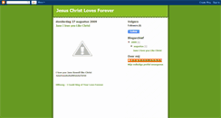 Desktop Screenshot of jesuschristlovesforevermx.blogspot.com