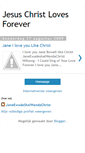 Mobile Screenshot of jesuschristlovesforevermx.blogspot.com