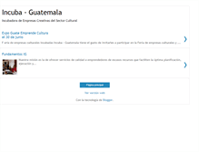 Tablet Screenshot of incuba-guatemala.blogspot.com