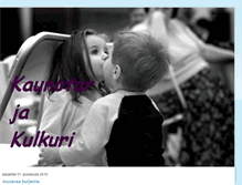 Tablet Screenshot of kaunotarjakulkuri.blogspot.com