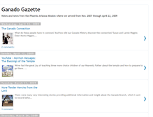 Tablet Screenshot of ganadogazette.blogspot.com