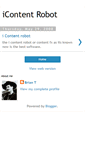Mobile Screenshot of icontentrobotsoftware.blogspot.com