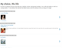 Tablet Screenshot of mychoice-hislife.blogspot.com