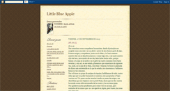 Desktop Screenshot of little-blue-apple.blogspot.com