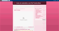 Desktop Screenshot of profandreamara.blogspot.com