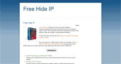 Desktop Screenshot of free-hideip.blogspot.com