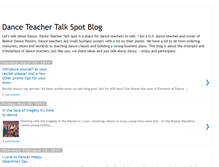 Tablet Screenshot of instructdance.blogspot.com