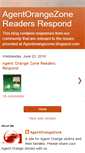 Mobile Screenshot of agentorangezonereadersrespond.blogspot.com
