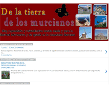 Tablet Screenshot of deportemurcianodelatierra.blogspot.com
