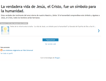 Tablet Screenshot of la-verdadera-vida-de-jesus.blogspot.com