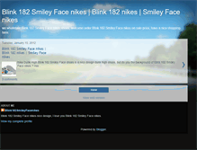 Tablet Screenshot of blink182smileyfacenikes.blogspot.com