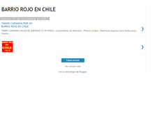 Tablet Screenshot of barriorojoenchile.blogspot.com