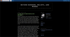 Desktop Screenshot of beyondbeliefs.blogspot.com