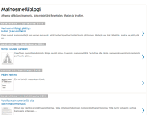 Tablet Screenshot of mainosmeili.blogspot.com