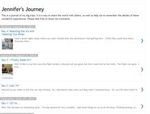 Tablet Screenshot of jennifersjourney07.blogspot.com