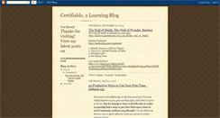 Desktop Screenshot of certifyblog.blogspot.com