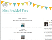Tablet Screenshot of missfreckledface.blogspot.com
