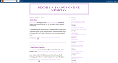 Desktop Screenshot of musicianpromotiononline.blogspot.com