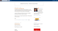 Desktop Screenshot of dave4mayor.blogspot.com