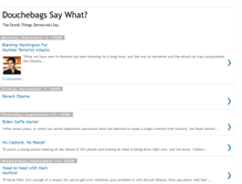 Tablet Screenshot of douchebagssaywhat.blogspot.com