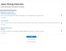 Tablet Screenshot of jasen-strong-interview.blogspot.com