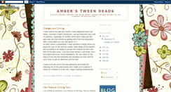 Desktop Screenshot of amberstweenreads.blogspot.com