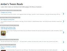 Tablet Screenshot of amberstweenreads.blogspot.com