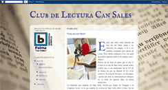 Desktop Screenshot of clubdelecturacansales.blogspot.com