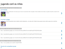 Tablet Screenshot of jugandoconlosninos.blogspot.com