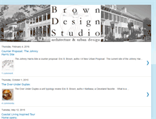 Tablet Screenshot of browndesignstudio.blogspot.com