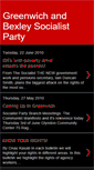 Mobile Screenshot of greenwichsocialists.blogspot.com