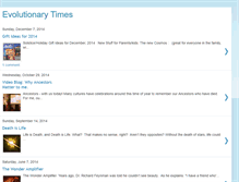 Tablet Screenshot of evotimes.blogspot.com