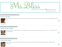 Tablet Screenshot of ms-bliss.blogspot.com