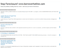 Tablet Screenshot of borrowerhotline.blogspot.com