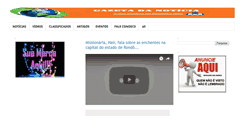 Desktop Screenshot of gazetadenoticia.blogspot.com