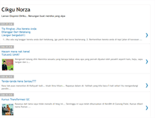 Tablet Screenshot of cikgunorza.blogspot.com