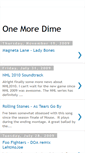 Mobile Screenshot of onemoredime.blogspot.com