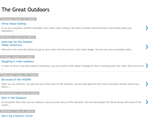 Tablet Screenshot of outdoorsupplyguy.blogspot.com