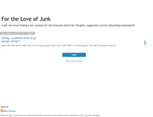 Tablet Screenshot of fortheloveofjunk.blogspot.com