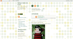 Desktop Screenshot of amigurumi-venta.blogspot.com