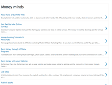Tablet Screenshot of money-minds.blogspot.com
