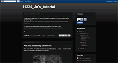Desktop Screenshot of 11224jostutorial.blogspot.com