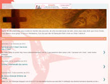 Tablet Screenshot of olharcatolico.blogspot.com