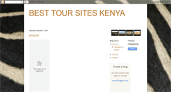Desktop Screenshot of besttoursiteskenya.blogspot.com