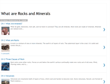 Tablet Screenshot of myrocksandminerals.blogspot.com