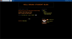 Desktop Screenshot of kelldrama.blogspot.com