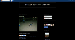 Desktop Screenshot of ourstreetdogs.blogspot.com